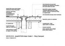 drainRITE Water Outlet 1 - Ring Clamped
